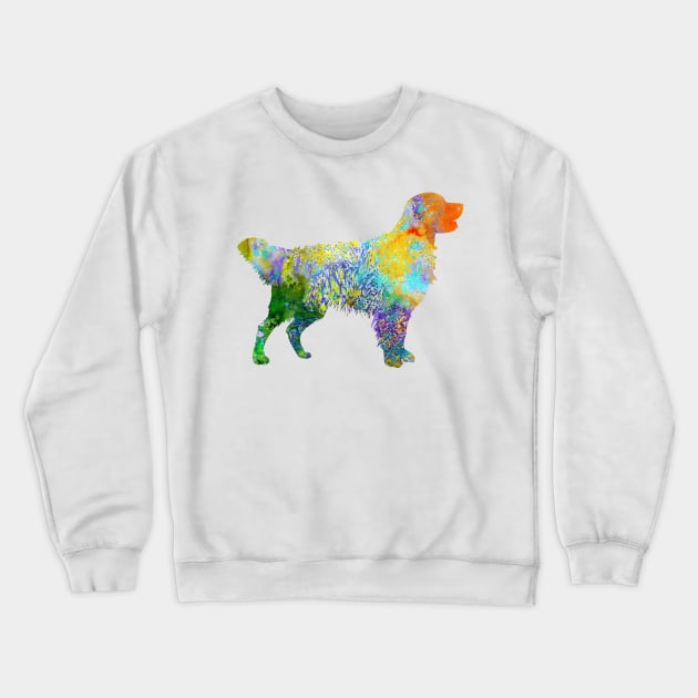 Golden Retriever Crewneck Sweatshirt by erzebeth